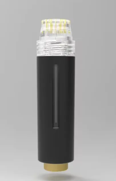 Seal Facial Beauty Button Liquid Outlet Household Lip Guard Tools - Black
