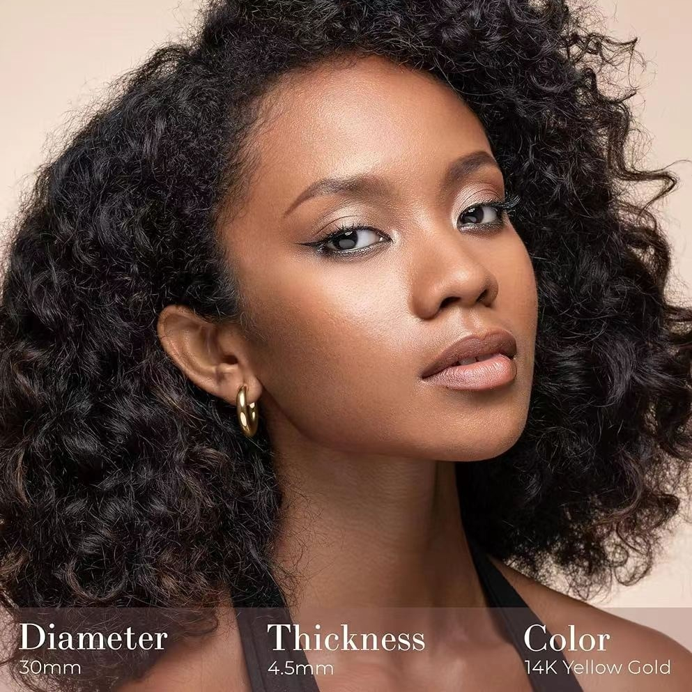 Silver Needle Color-preserving Anti-allergy Earrings