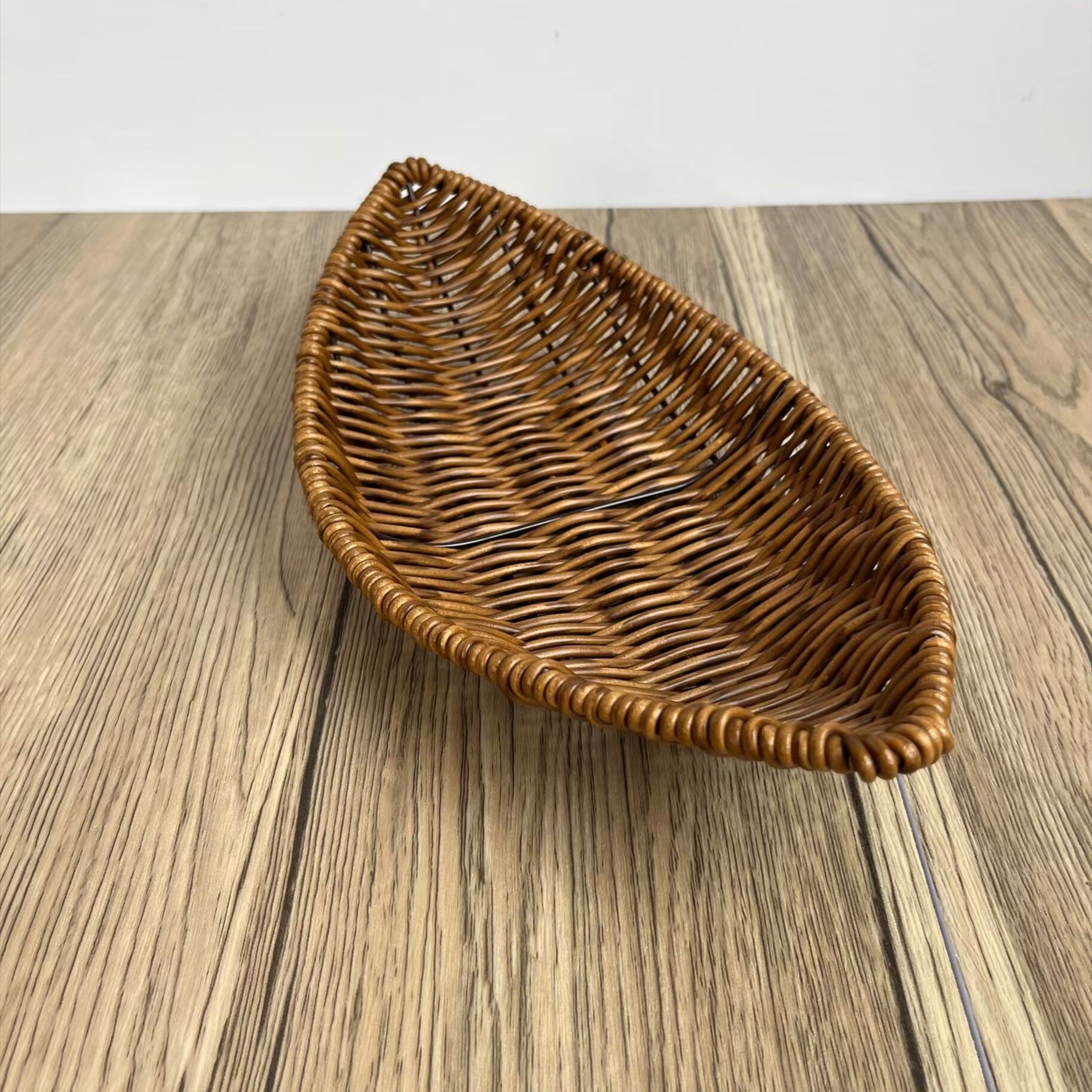 Title 2, Household Storage Basket Rattan Binaural Tray