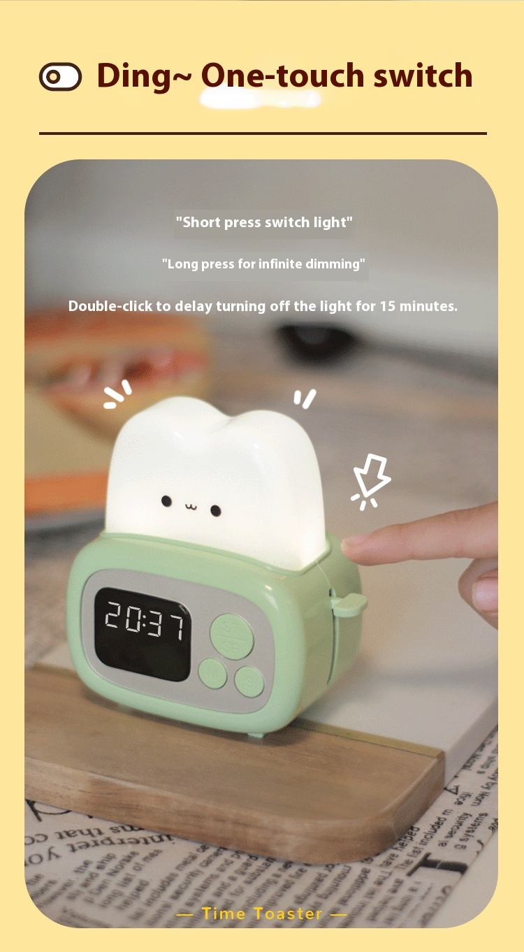 Title 1, Time Bread Machine Night Light Student Learning...