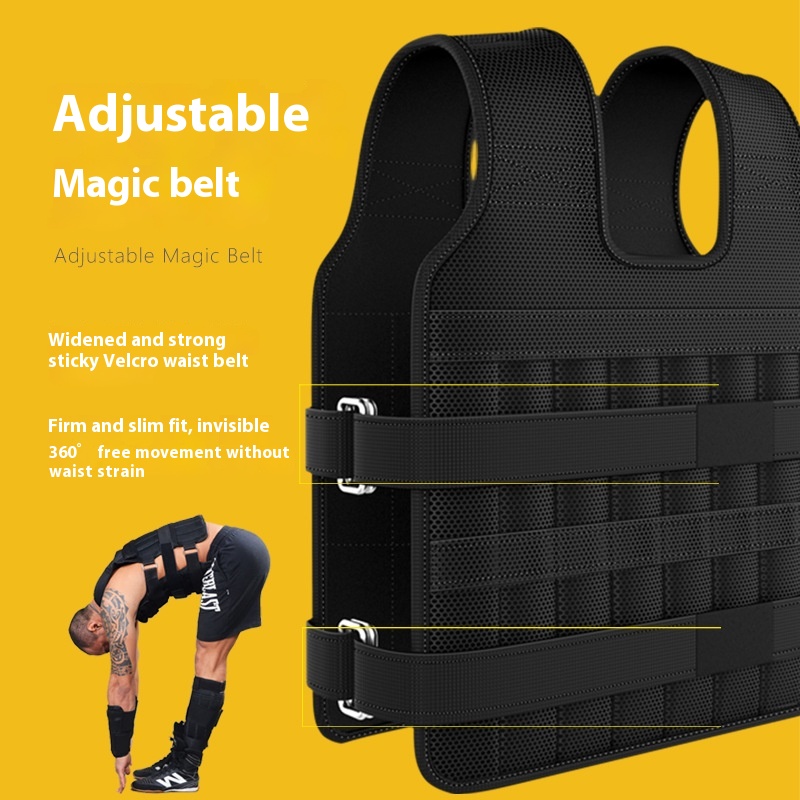 Weight Vest Running Training Invisible Voile Blouse Sports Vest Suit Men And Women