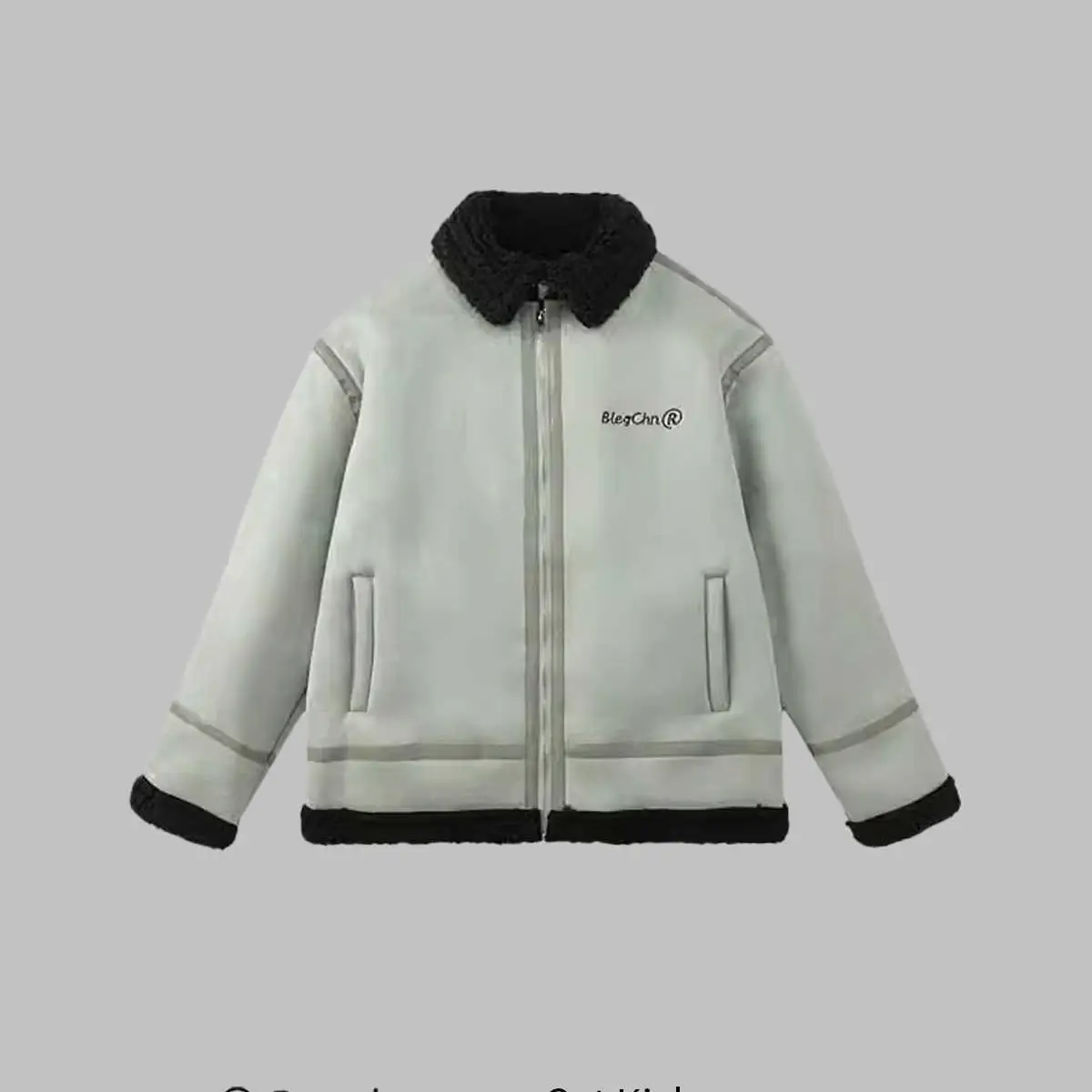 Fur Lapel Cotton Coat Jacket