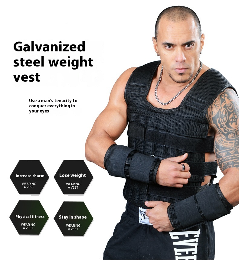 Title 10, Weight Vest Running Training Invisible Voile Bl...