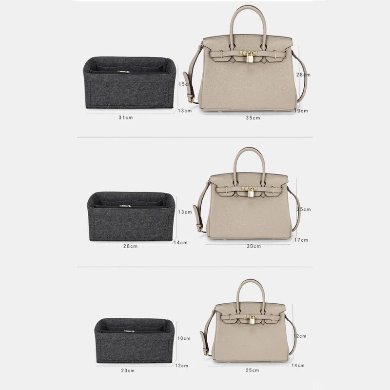 Title 3, Felt Liner Storage Birkin Bag