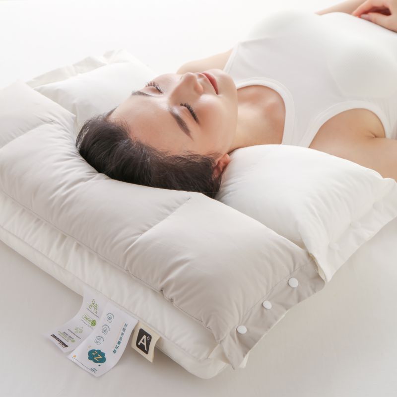 Title 4, Cotton Two-way Neck Traction Pillow