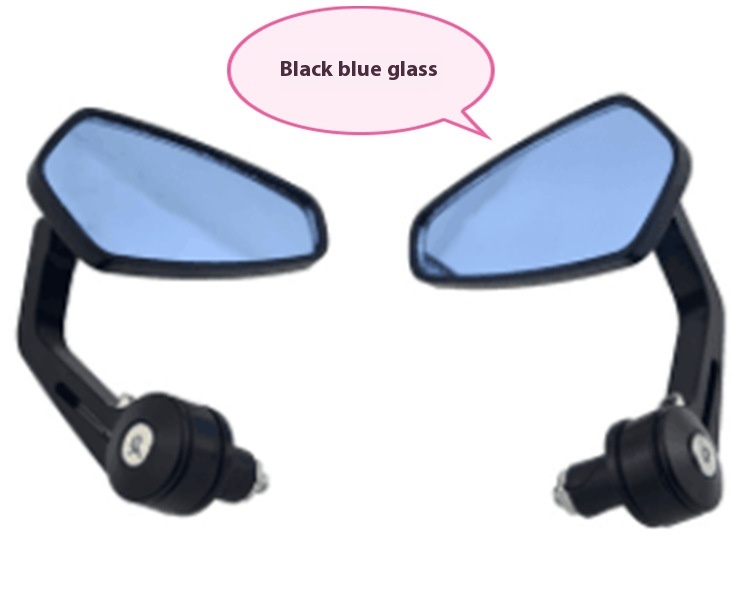 Black Blue Glass 213