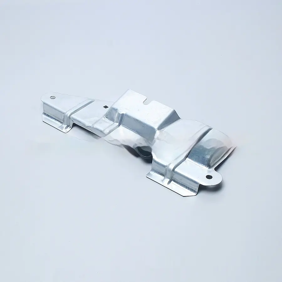 Silver Metal Car Trunk Support Plate