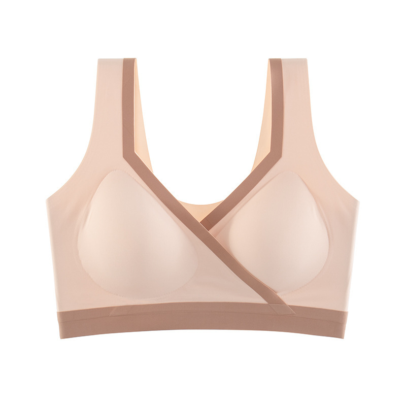 Title 2, Seamless High Elastic Nursing Bra For Pregnant ...