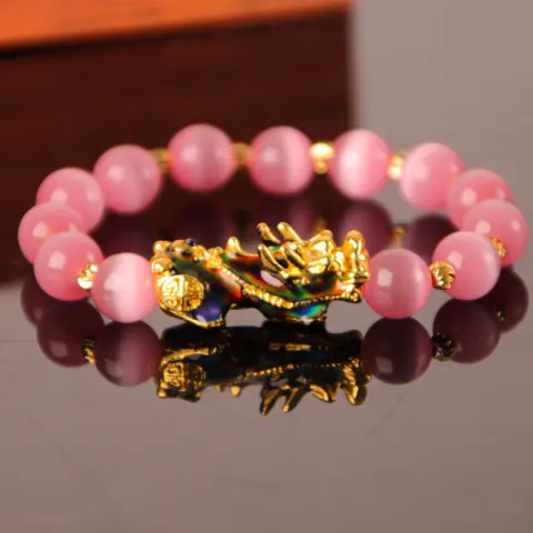 3D Gold Plated PiXiu Bracelet