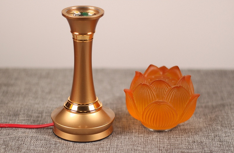 Title 5, Music Charging Buddhist Hall Buddha Lamp Lotus ...