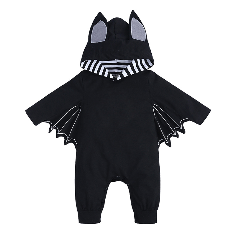 Title 2, Baby Clothing Halloween Jumpsuit Bat-shaped Rom...