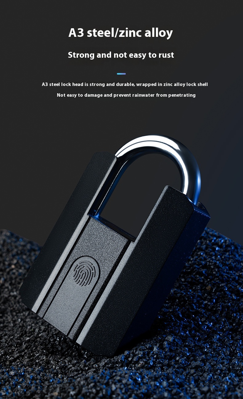 Title 1, Outdoor Waterproof Anti-rust Fingerprint Lock