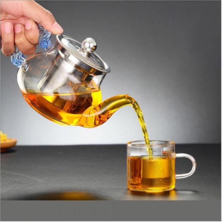 Title 9, Glass Teapot Household Teapot Office Tea Brewin...