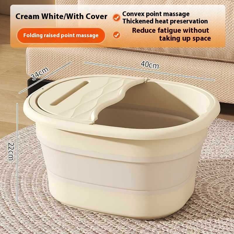 Cream White With Lid