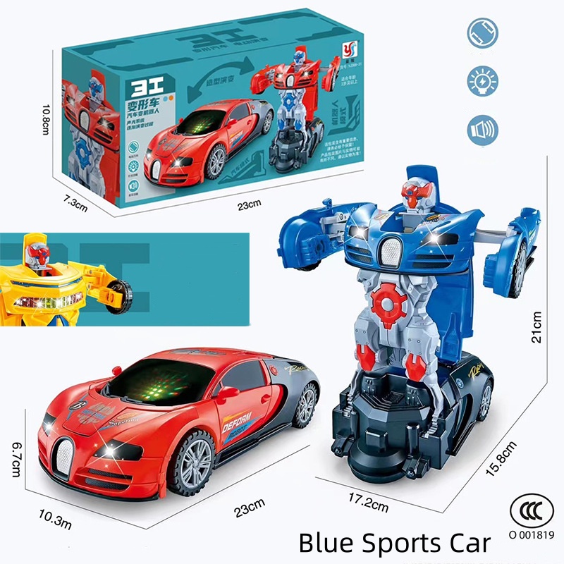 38831 Blue Sports Car