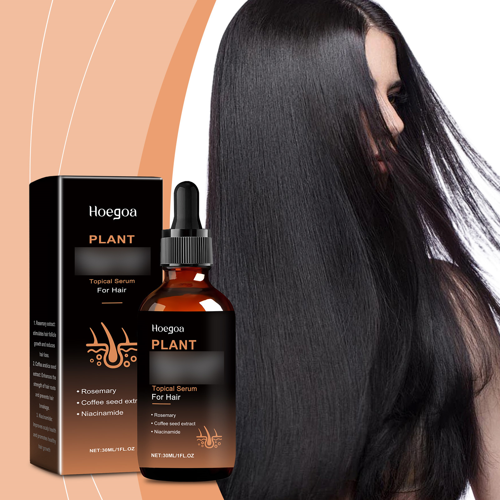 Title 5, Minoxidil Topical Serum For Hair