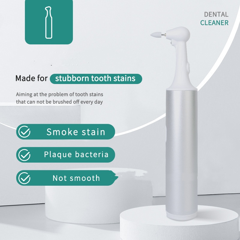 Household Silicone Brush Head Electric Dental Cleaner