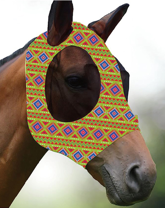 Title 1, Indian Anti-mosquito Horse Mask 16 Models Print...