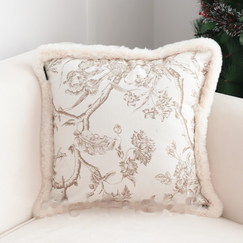 Printed Burr Square Pillow