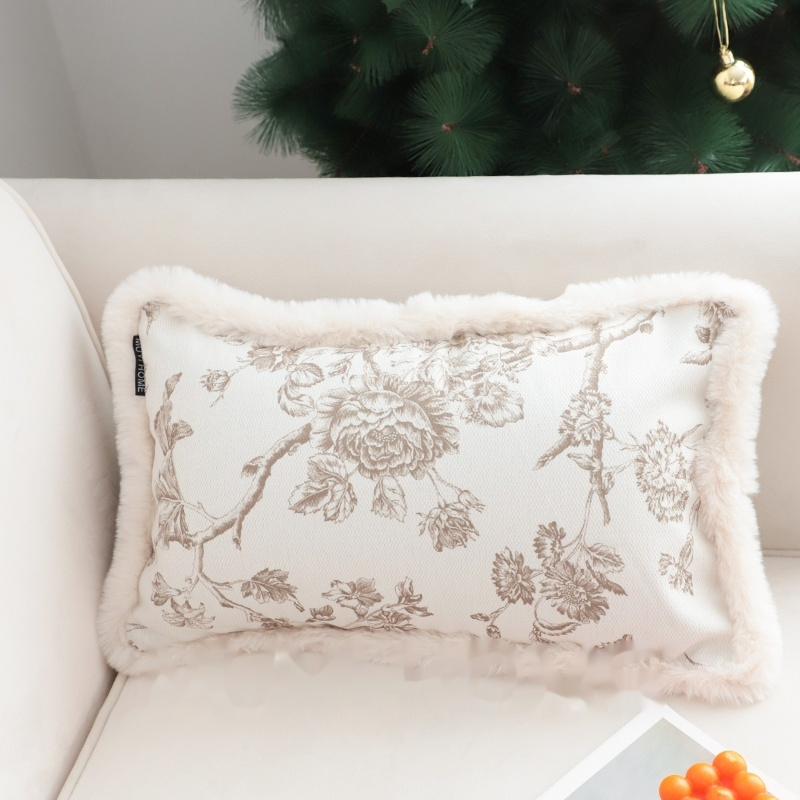 Printed Burr Waist Pillow