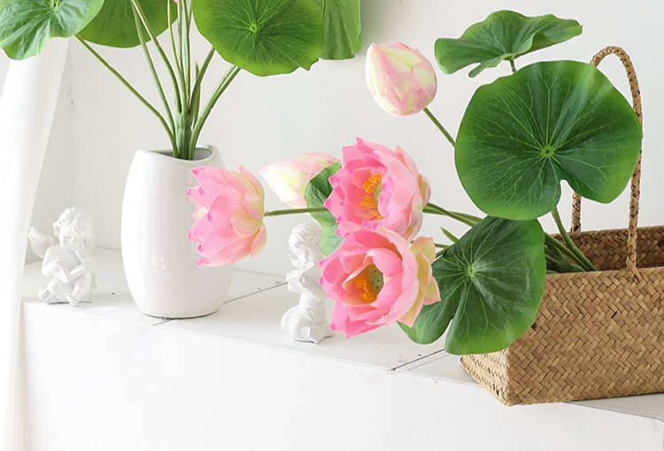 Title 13, Simulation Lotus Lotus Seedpod Single Living Ro...