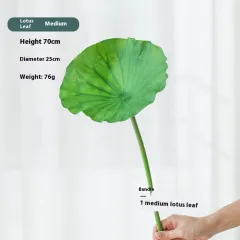 Fake Simulation Of Lotus Flowers Lotus Lotus Pods - Lotus Leaf Medium - View 1