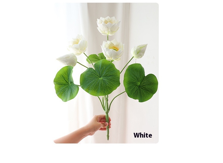 Title 4, Simulation Lotus Lotus Seedpod Single Living Ro...