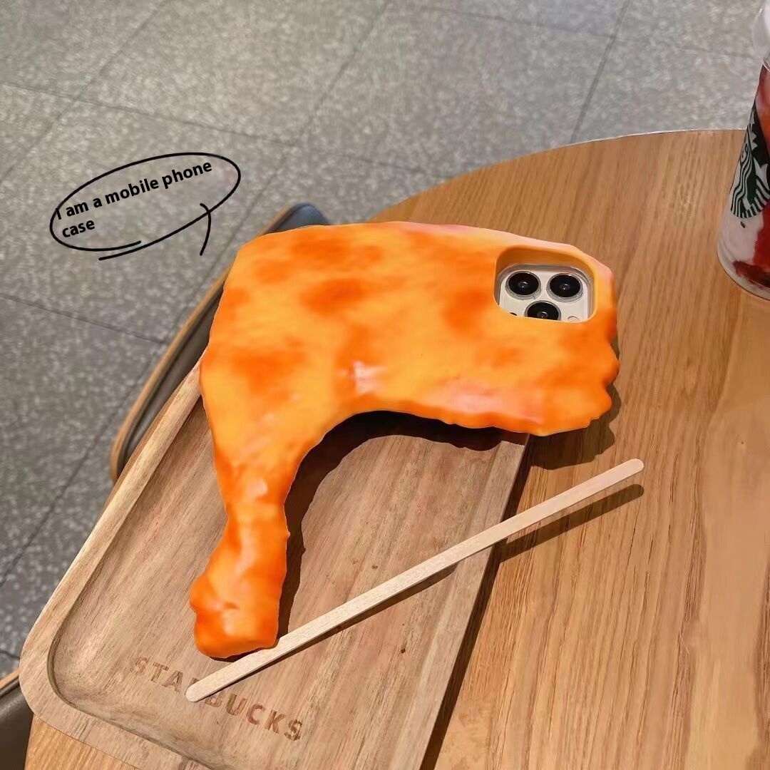 Title 7, Creative Spoof Large Chicken Leg Phone Case Fal...