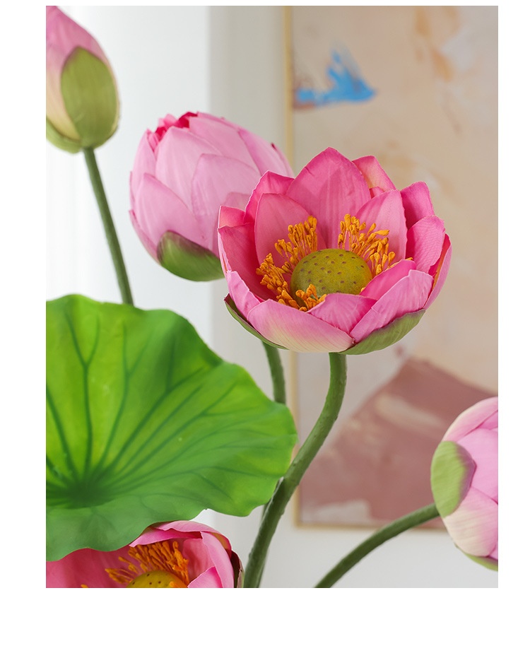 Title 9, Nieuwe Chinese Lotus Bloem Ornament Simulatie, ...