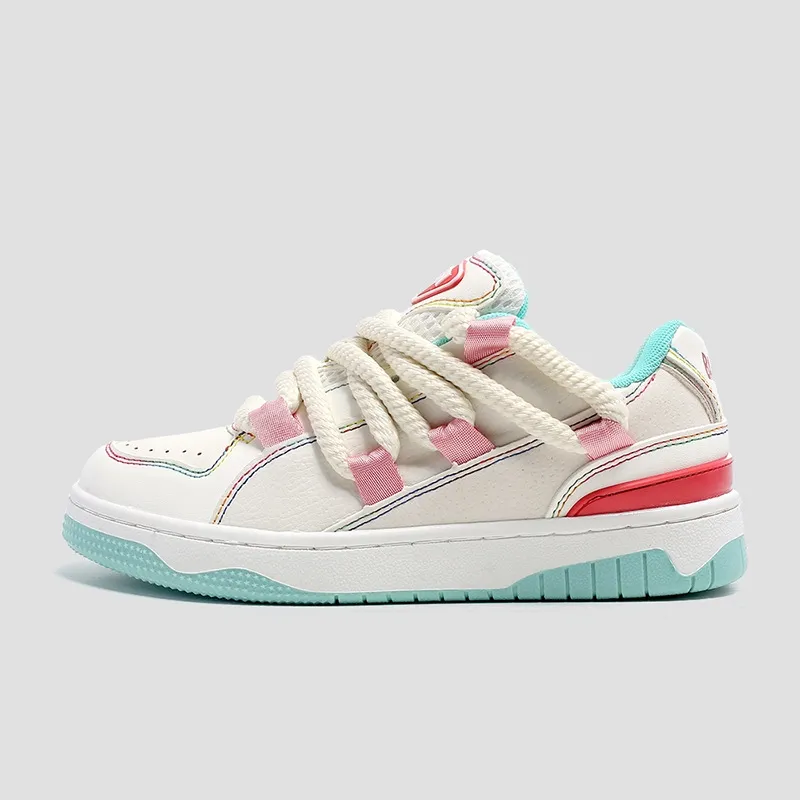 Niche Sneakers Sports Casual Women - Cheese Peach-39