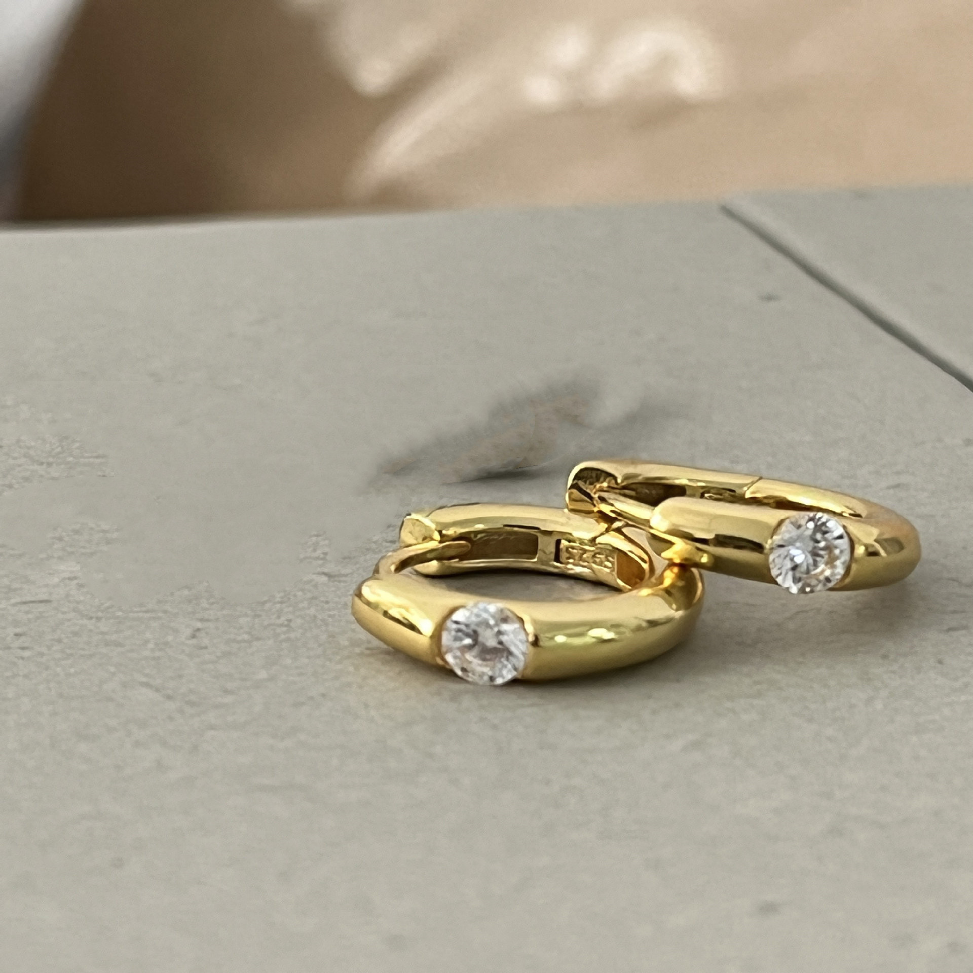 Fashion Sterling Silver Zircon Ear Clip Women