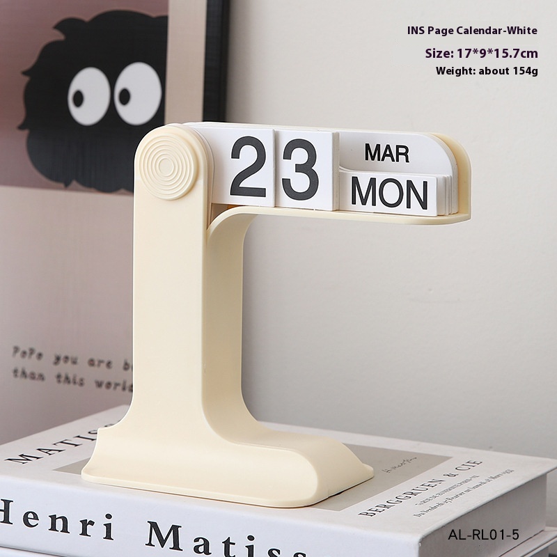 Simple Calendar White