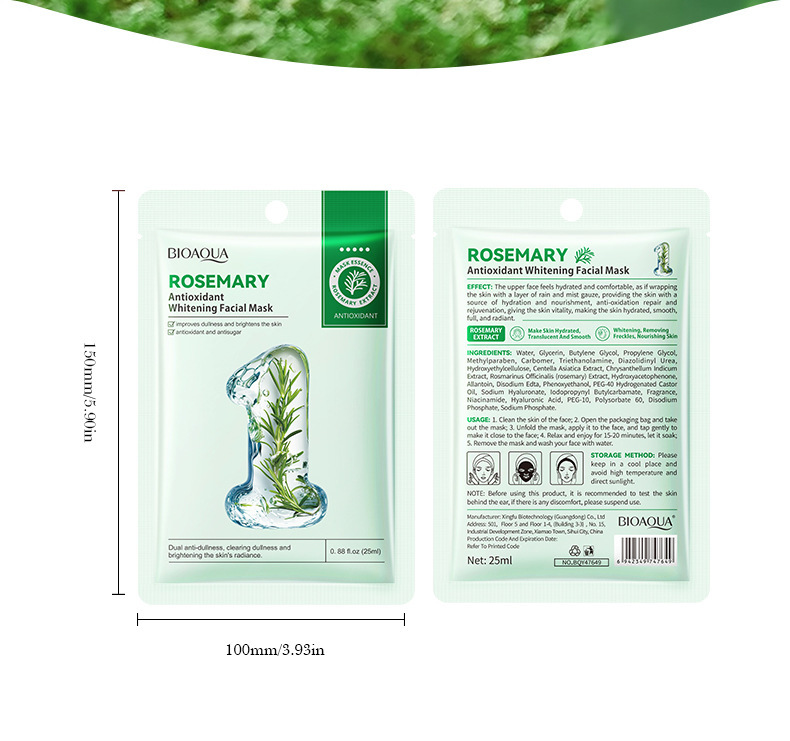 Title 1, Full English Rosemary Nourishing Mask Anti-wrinkle