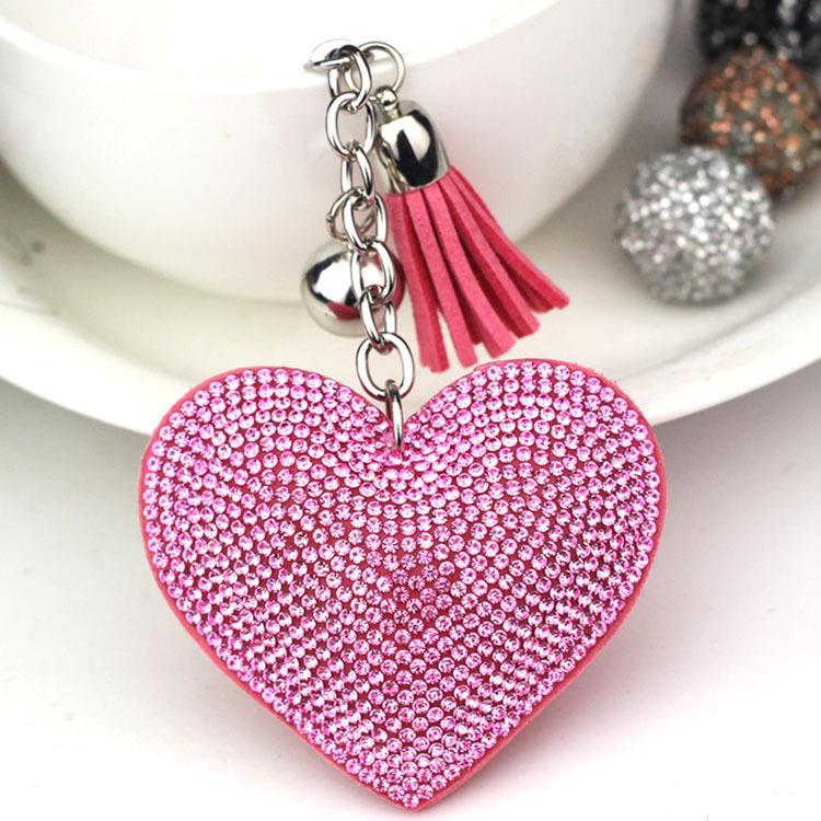 Pink silver chain