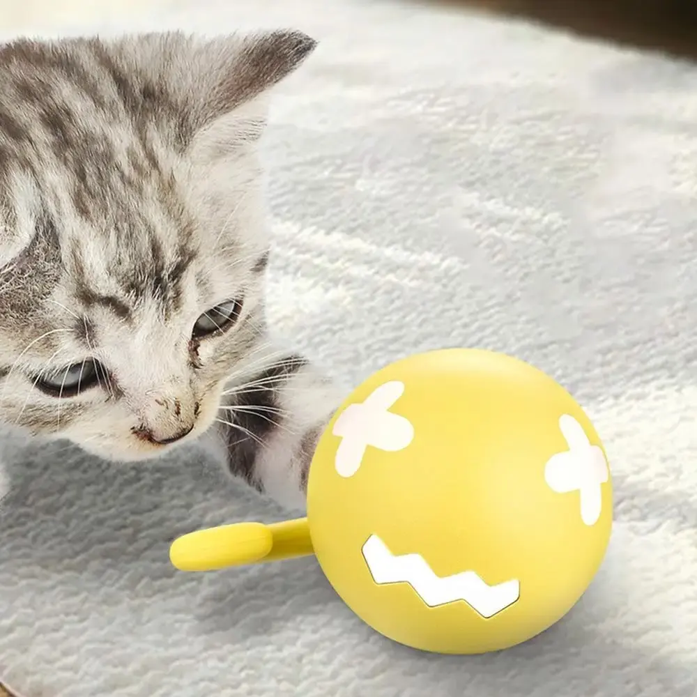 Smart Interactive Cat Toy Ball USB Rechargeable