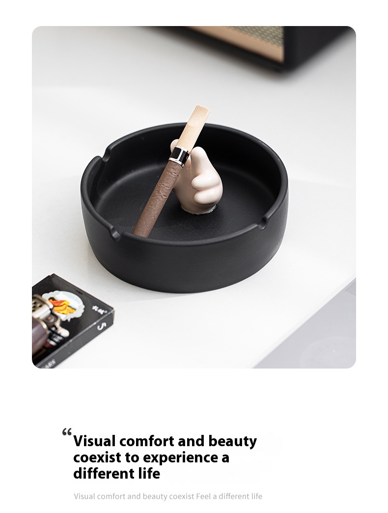 Title 9, Kreativer Aschenbecher für Wohnzimmer mit hohem...