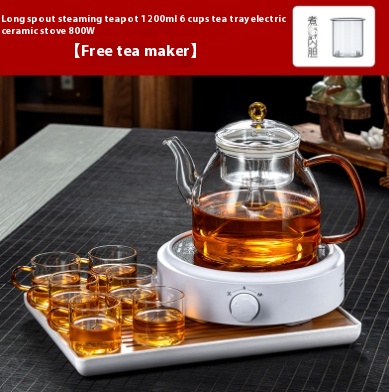 Teapot, CUP, Tea Tray, Stove
