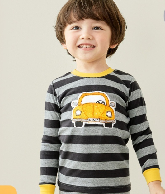 Striped Car