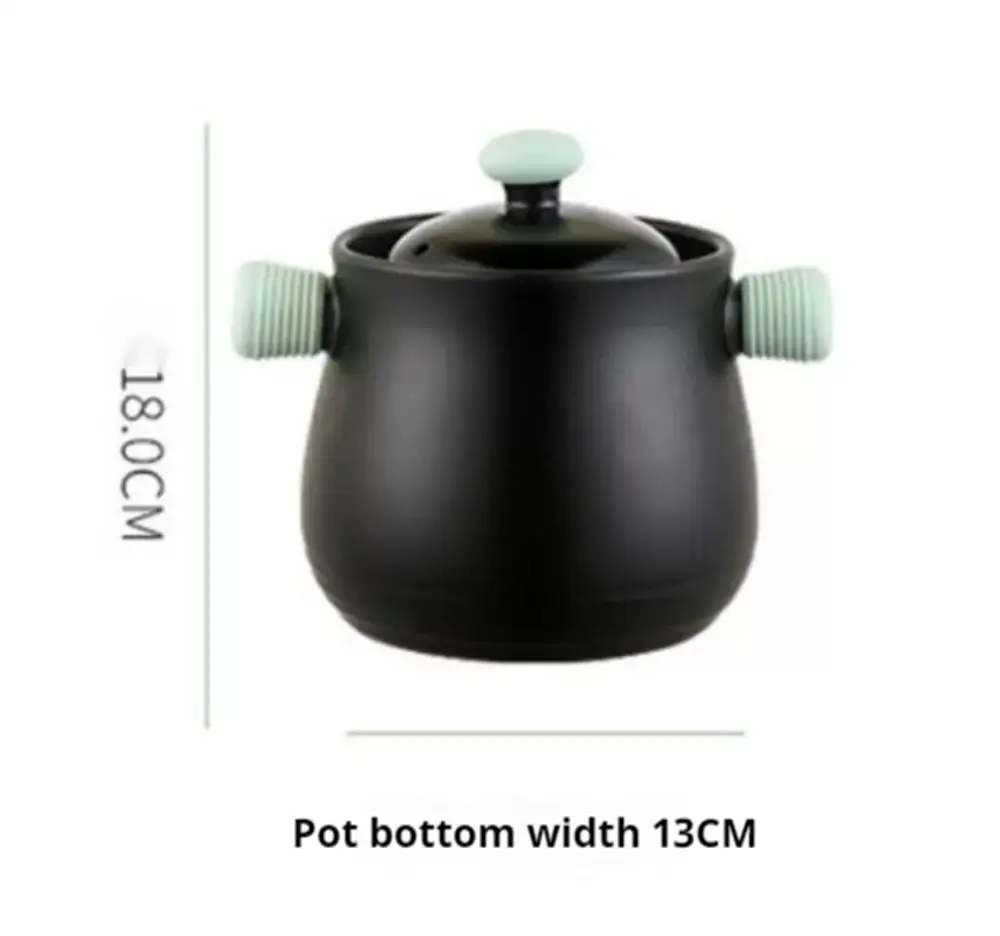 Health Pot Glass Pan Decoction Casserole Burger