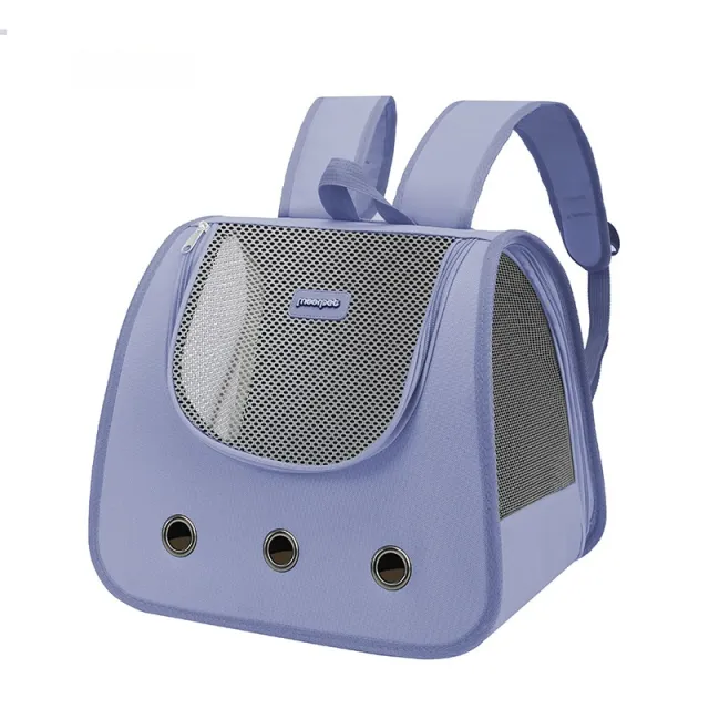 Large Capacity Portable Pet Cat Backpack Purple - Shop at LoveMi