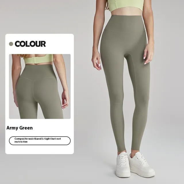 Thin Running Outerwear Fit Dispensing Non side Seam Sports Trousers Army Green - Shop at LoveMi
