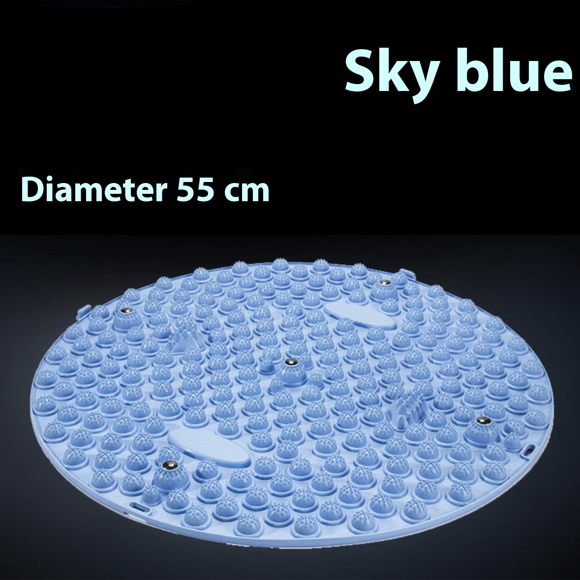 Sky Blue Round Diameter 55cm