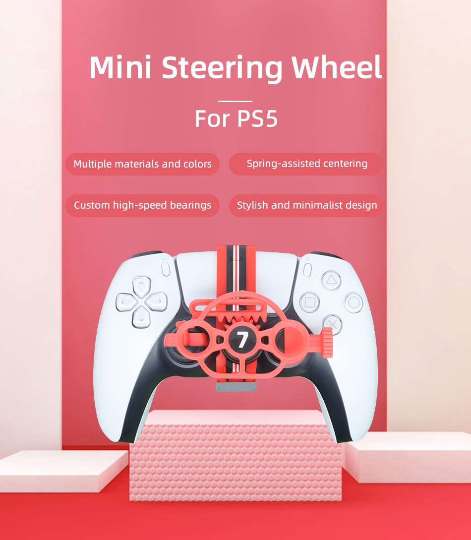 Title 3, PS5 Computer Racing Game Handle Steering Wheel ...