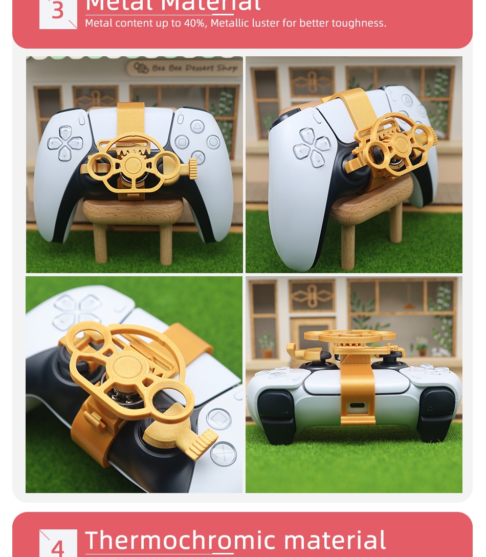 Title 15, PS5 Computer Racing Game Handle Steering Wheel ...