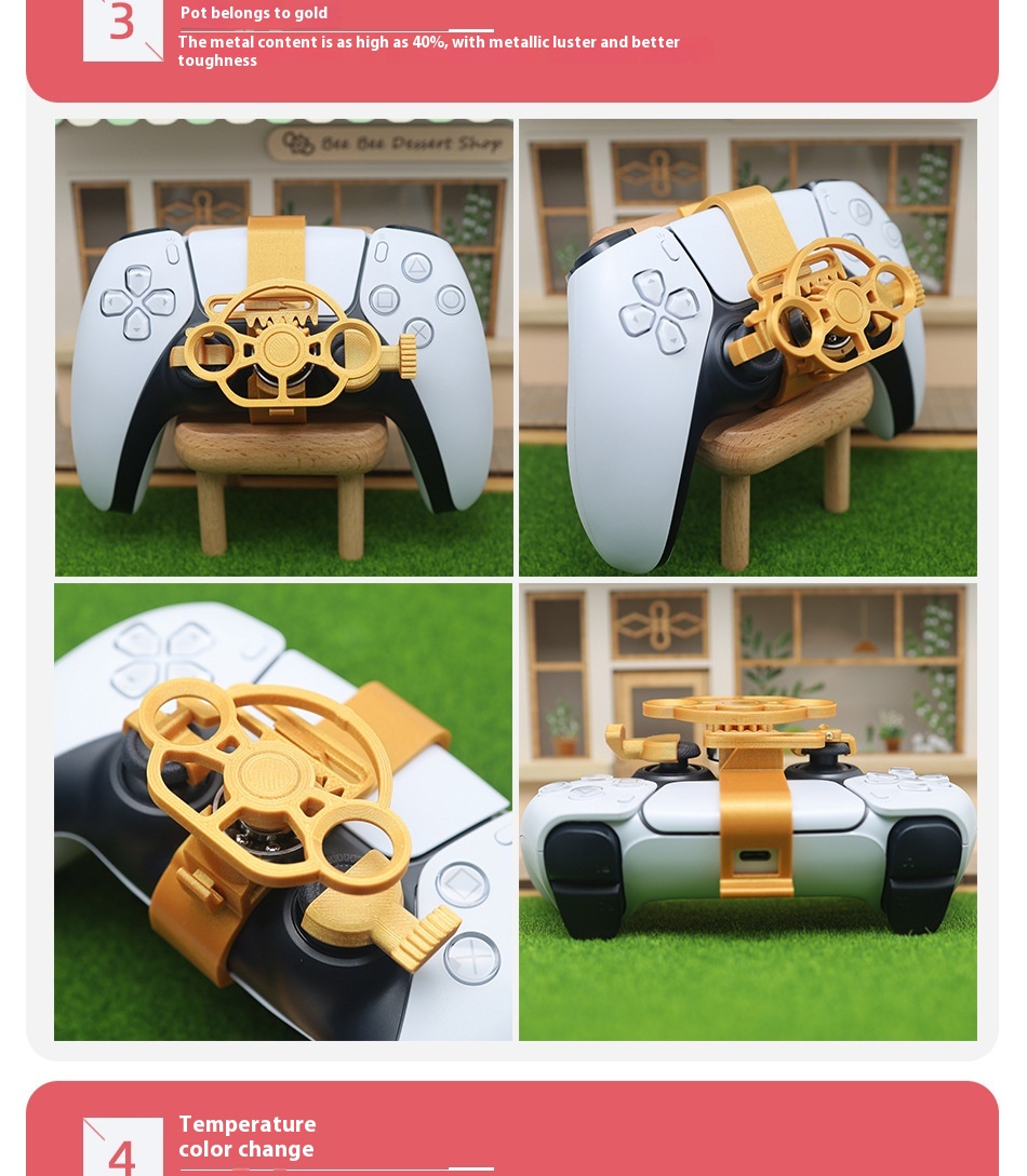 Title 11, PS5 Computer Racing Game Handle Steering Wheel ...