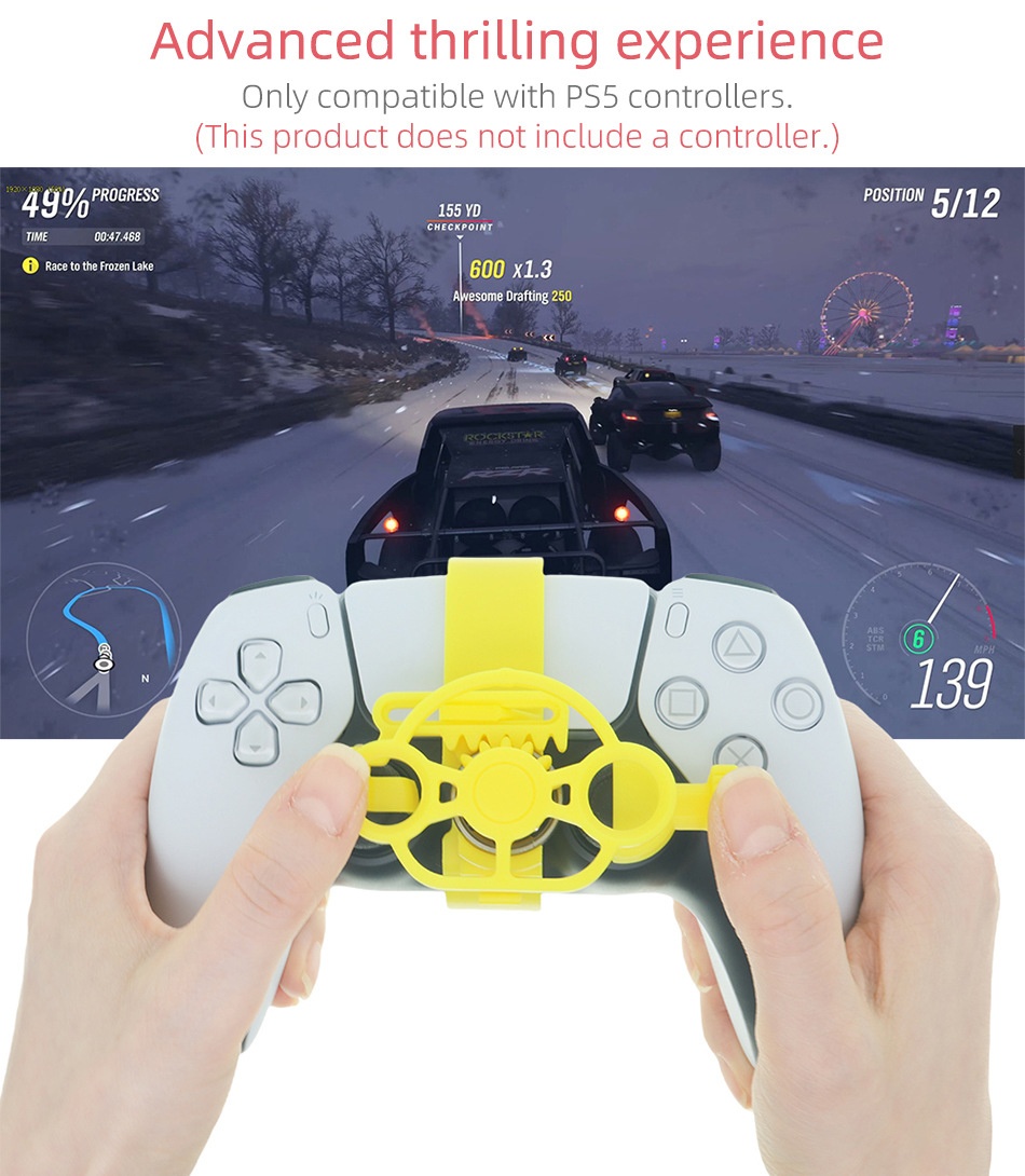 Title 22, PS5 Computer Racing Game Handle Steering Wheel ...