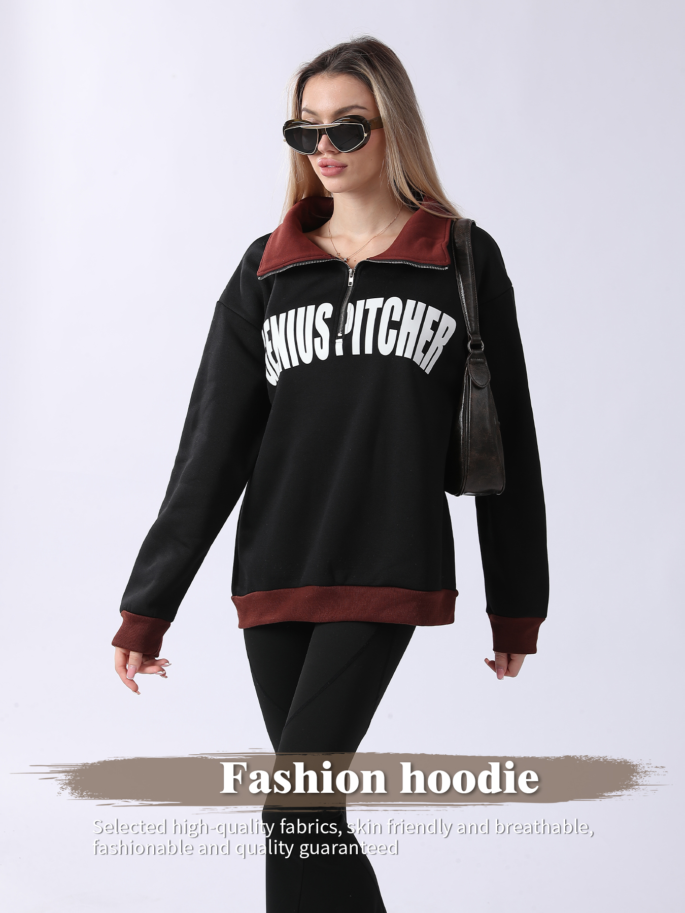 Women's long sleeve sweatshirt