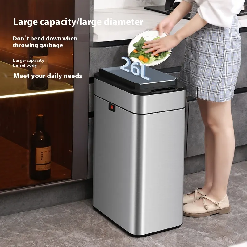 Inductive Ashbin Living Room and Kitchen Large Capacity Deodorant