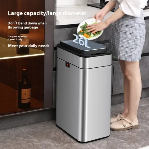 Inductive Ashbin Living Room and Kitchen Large Capacity Deodorant