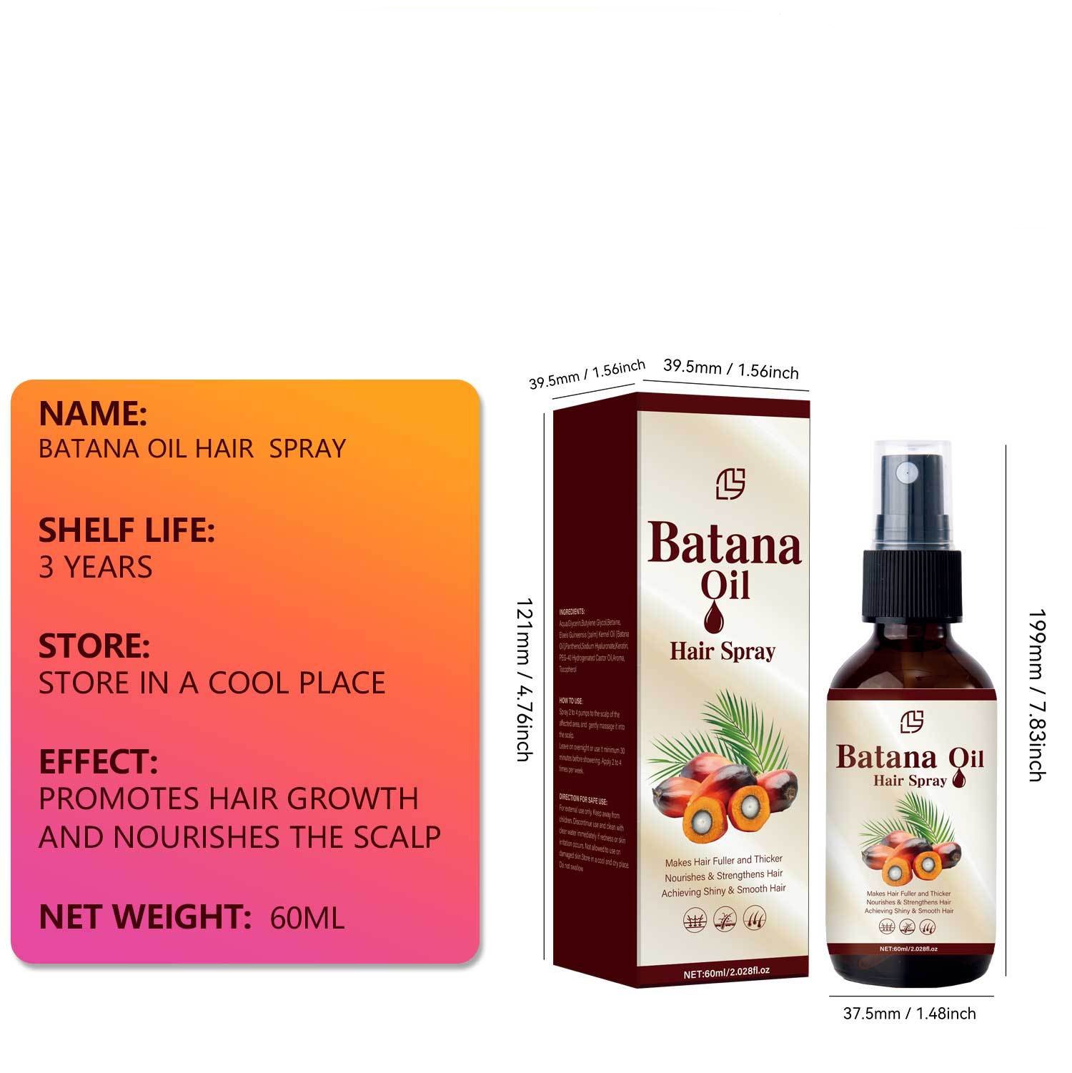 Title 1, Batana Hair Spray 60ml